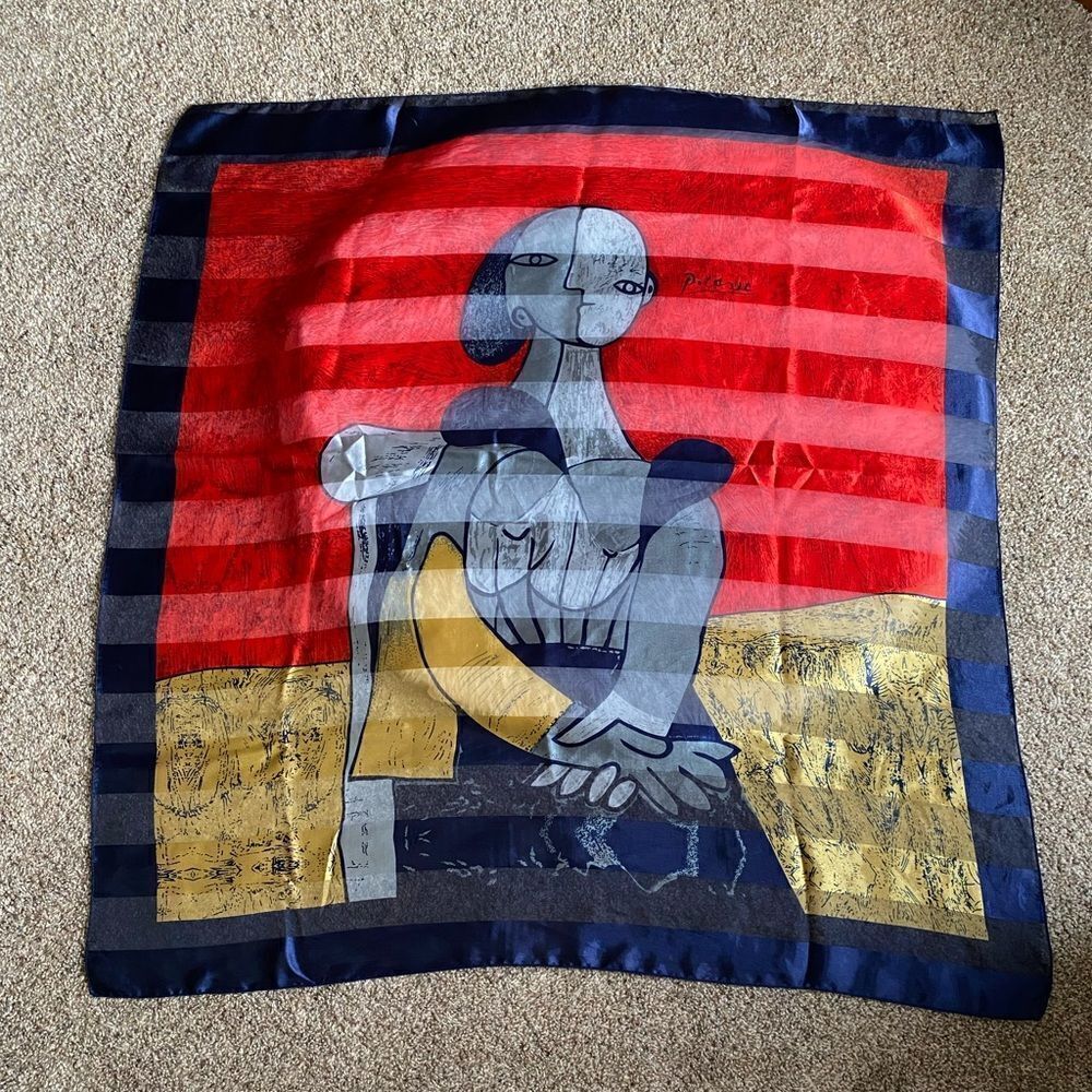 Picasso Scarf Thin Lightweight‎